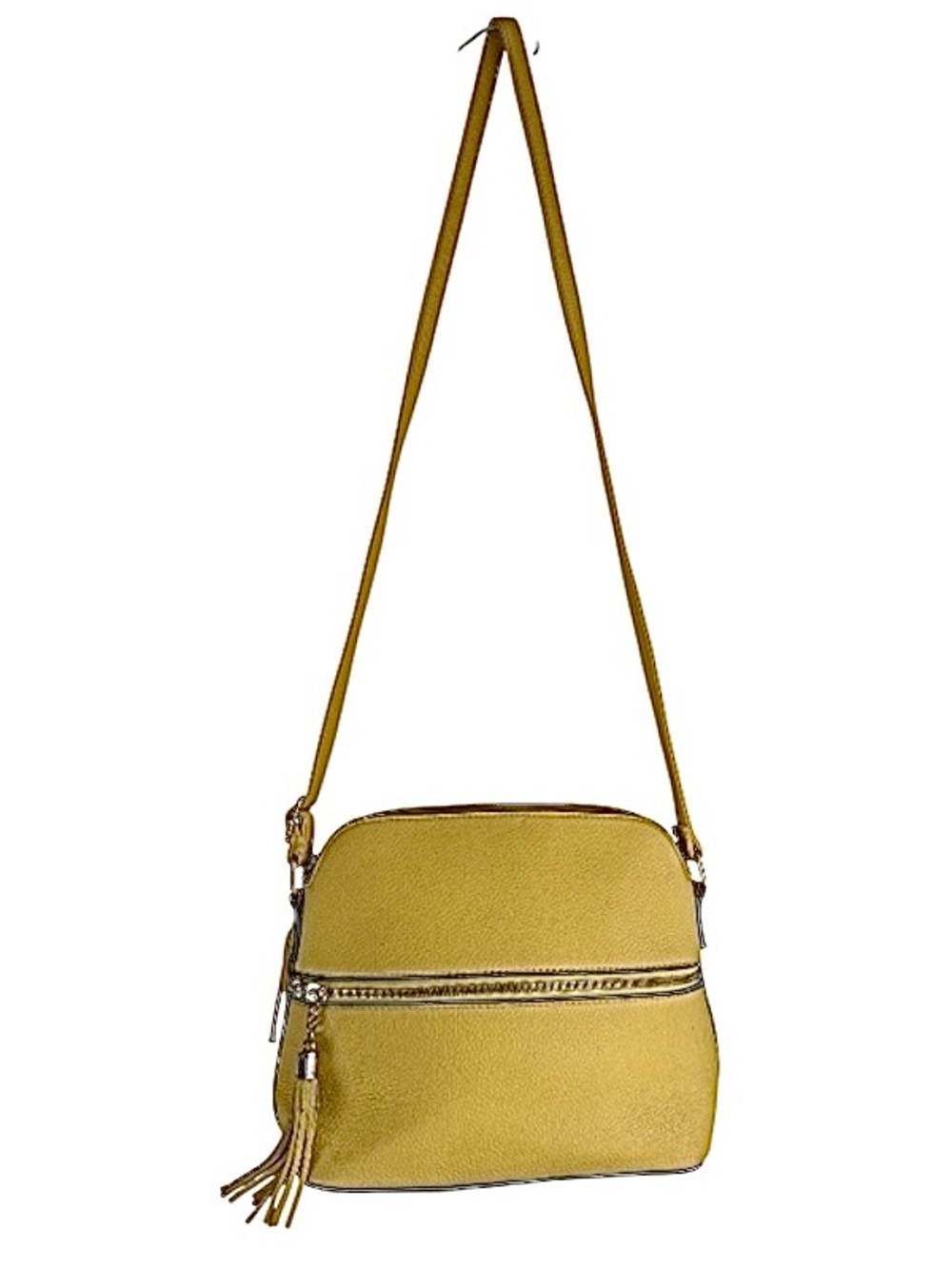 DASEIN | Yellow Crossbody Shoulder Bag With Built in Money Pouch